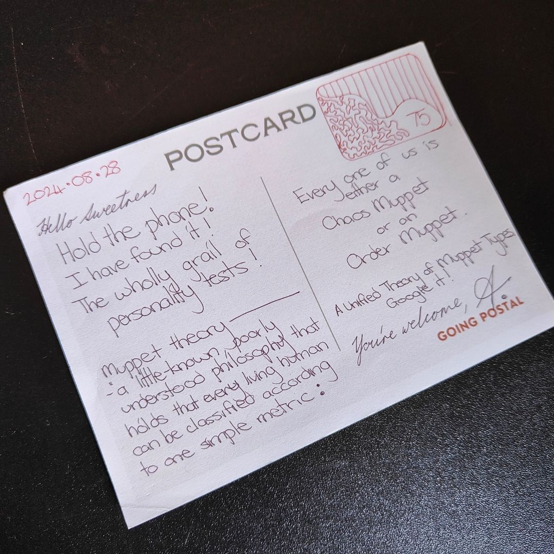 Going Postal 75 Muppetry - Wed, Aug 28